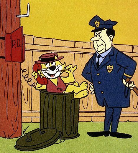 Top Cat With His Nemesis Officer Dibble Favorite Cartoon Character