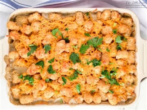 Classic Homemade Tater Tot Casserole From Scratch No Canned Soups