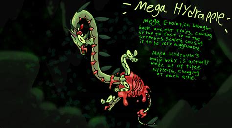 Mega Hydrapple By Aquaterapagos On Deviantart