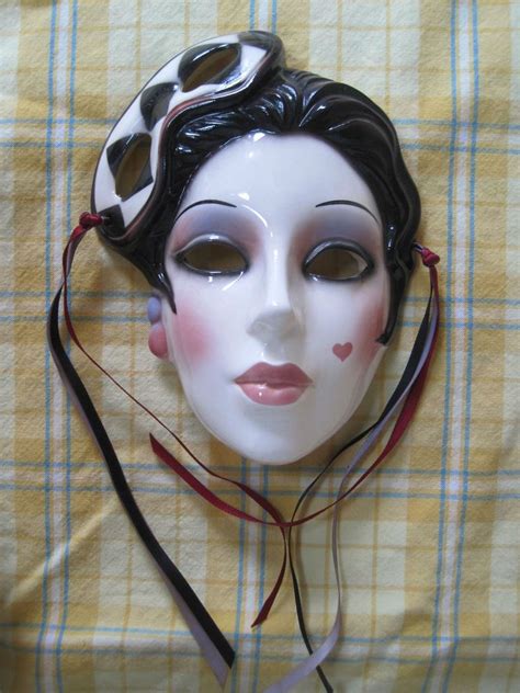 Daily Limit Exceeded Ceramic Mask Masks Masquerade Antique