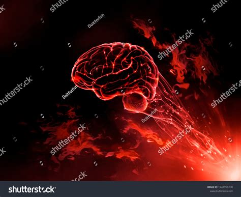 3728 Burning Brain Images Stock Photos And Vectors Shutterstock