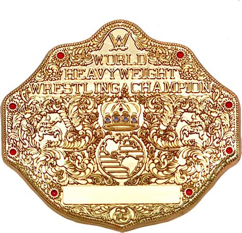 Wwe World Heavyweight Championship Replica Title Belt