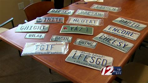 Ri Lawmaker Proposes Rocky Point Plates Youtube