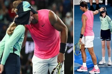 Watch Rafael Nadal Melts Hearts As He Kisses Ballgirl After
