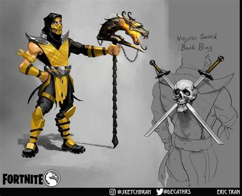Fan Maakt Fortnite Skins Van Sub Zero En Scorpion Power Unlimited