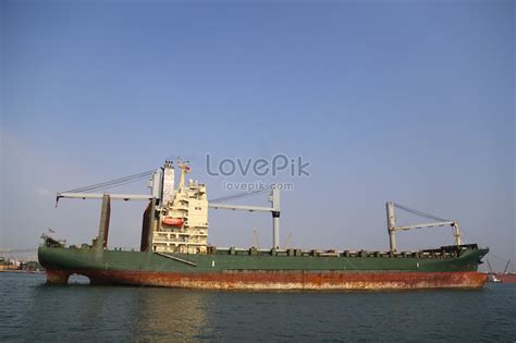 A Docked Cargo Ship Picture And Hd Photos Free Download On Lovepik