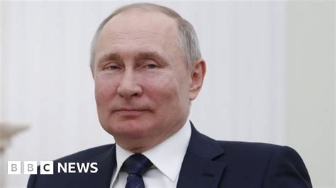 Putin Dismisses Rumours He Uses Body Doubles For Security Bbc News