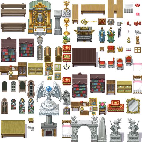 Church Tileset Rpg Maker Mv Poletype