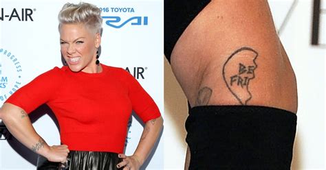 Pinks Tattoos Popsugar Celebrity