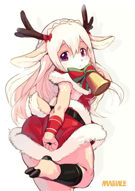 Christmas Reindeer Female Furry