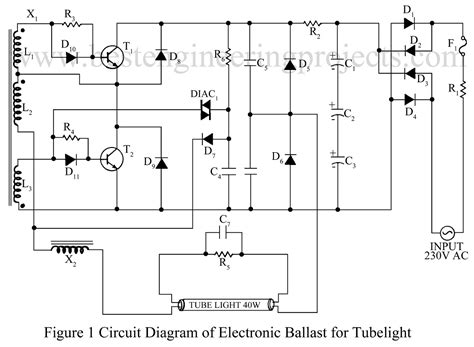 I am new to logic design and circuity. Electronic Ballast for Tube-lights ...