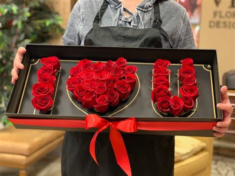 I Love You Rose Box In Miami Fl Wynwood Florist