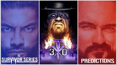Wwe Survivor Series Predictions Undertaker S Final Farewell