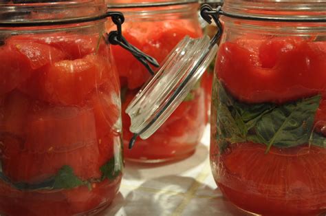 Conserve de tomates