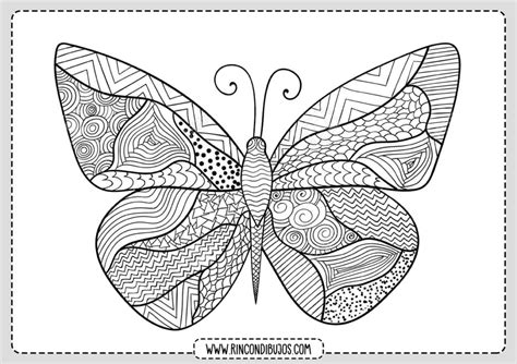 Mandala De Mariposa Rincon Dibujos