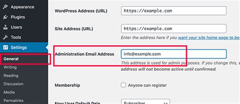 Then scroll down the page to view the administration email address field. How to Change the WordPress Admin Email (3 Methods)