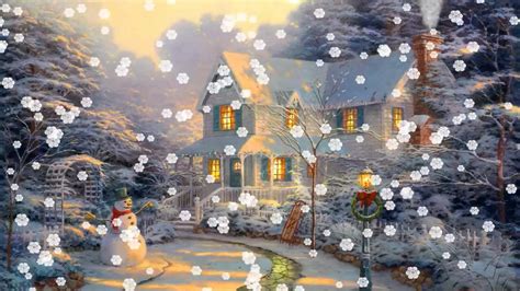 49 Animated Snow Falling Wallpaper On Wallpapersafari
