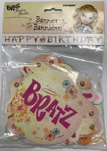 Bratz Birthday Party Banner Decoration Party Supply Ebay