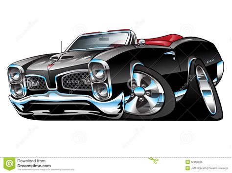 Muscle Car Cartoon Drawings Graphic Requests Uscutter