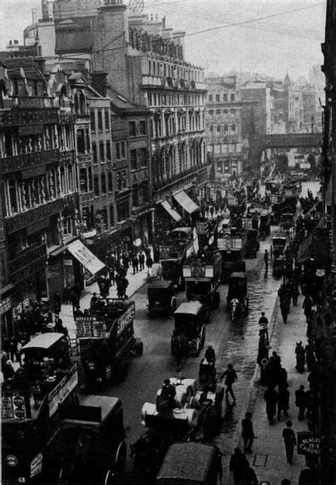 London Street Scene 1920 Street Scenes London Street Old Photos