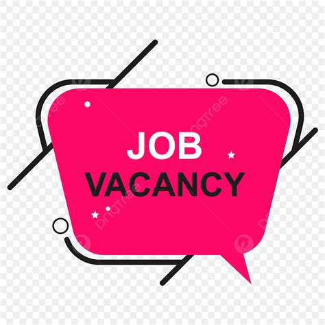 Pink Colour Job Vacancy Design Pink Jobs Vacancy Png And Vector With