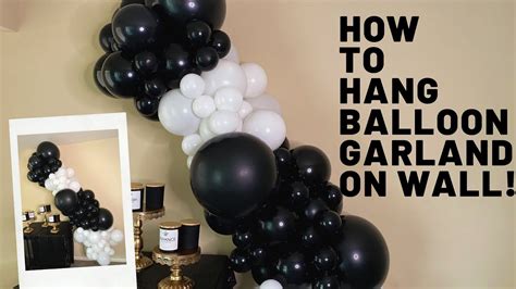 How To Stick Balloons On Wall Update New