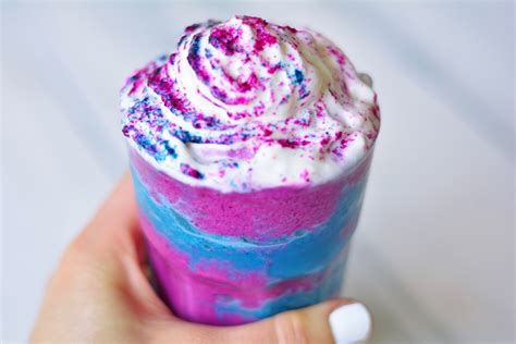 It's so much cheaper too! Healthy Starbucks Unicorn Frappuccino (Paleo, Vegan ...