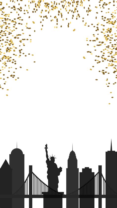 Nyc Silhouette Png Statue Of Liberty Clipart Large Size Png Image