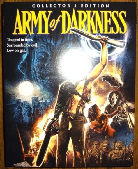Army Of Darkness Blu Ray Slipcover Scream Factory Evil Dead Horror