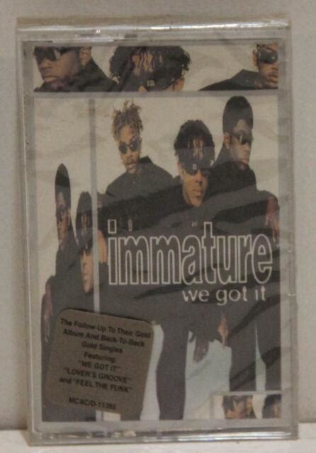 We Got It By Immature Cassette Dec 1995 Mca For Sale Online Ebay