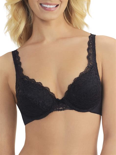 Womens Padded Lace Underwire Level 3 Push Up Bra Style 75320