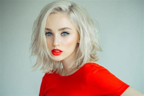33 Bleach Blonde Hair Pics