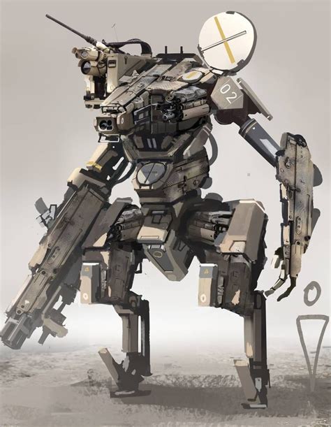 20150921 By Zhangx Robots Concept Futuristic Art Mech