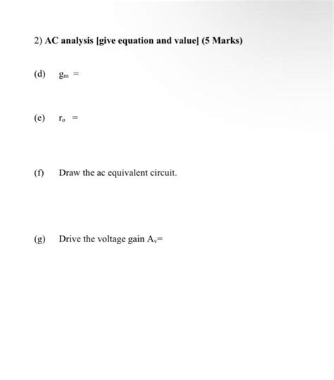 Solved Please Help Thank You Q Marks The Bjt