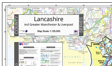 Lancashire County Map 2021 Map Logic