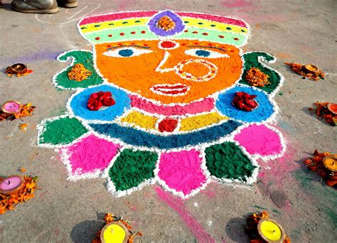 Unique Rangoli Designs For Holi ~ Art Magazine