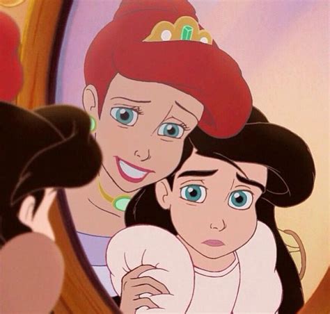 Ariel And Melody 💖 Melody Little Mermaid Disney Princess Art Disney Little Mermaids