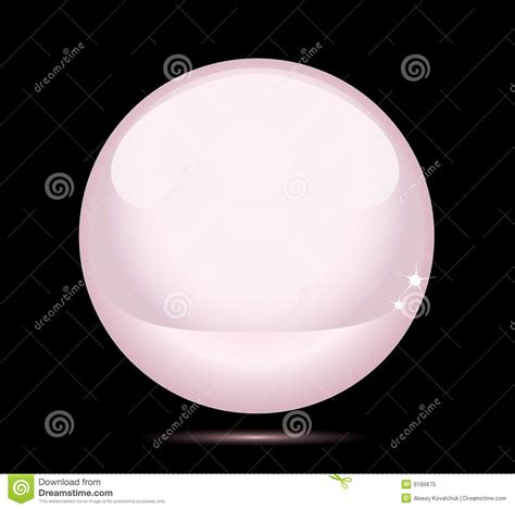 Pink Pearl Vector Stock Vector Illustration Of Design 9185675