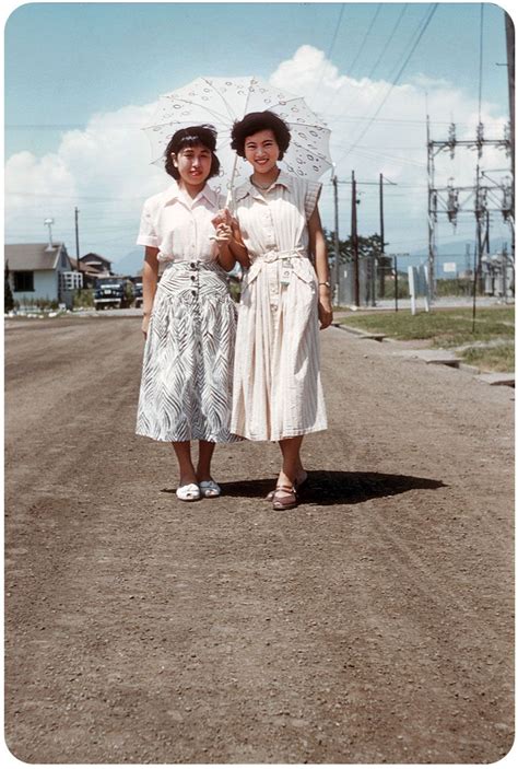 vintage everyday this is what that looked like in the 1950s japan fashion 1950s fashion