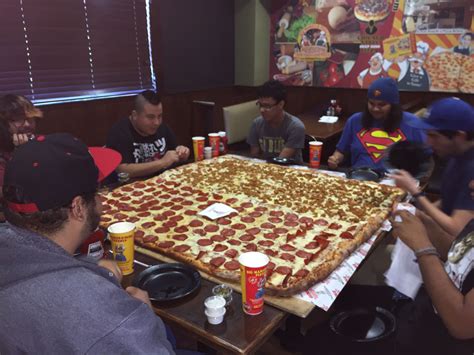 Would You And 7 Friends Be Able To Finish Our Giant Sicilian In Less Than 2 Hours Bmppburbank