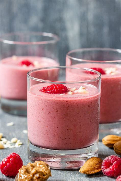 Dairy Free Raspberry Smoothie Recipe Happy Foods Tube