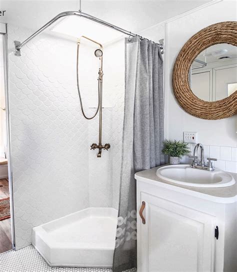 Cut off all water supply to the vanity by first shutting off the water valves that connect to the faucet of the vanity. Remove the shower walls and door for a more open space. in ...