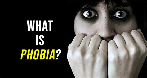 List Of Phobias