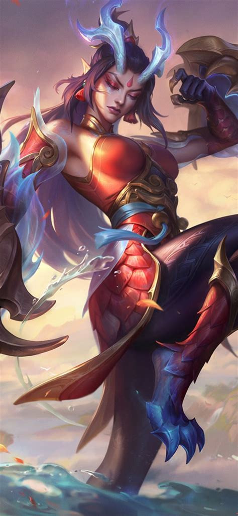 Shyvana League Of Legends Phone Wallpapers