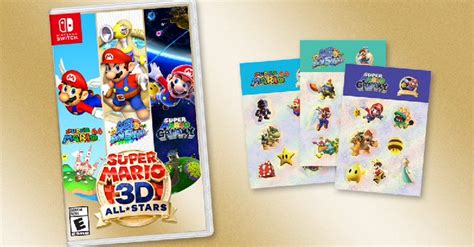Super Mario 3d All Stars Pre Order Bonus Options Prima Games