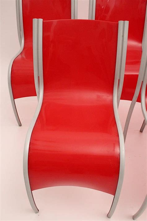 Shop big lots today for a great selection of dining room chairs and kitchen chairs. Modern Red Plastic Vintage Seven Dining Chairs by Ron Arad Kartell Italy, 1999 For Sale at 1stdibs
