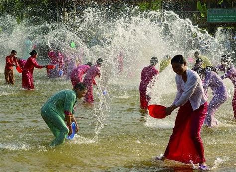The Thingyan Festival Water Festival In Myanmar Lux Travel Dmcs Blog