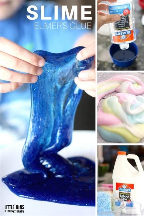 Elmers Glue Slime Recipes For The Best Homemade Slime With Kids