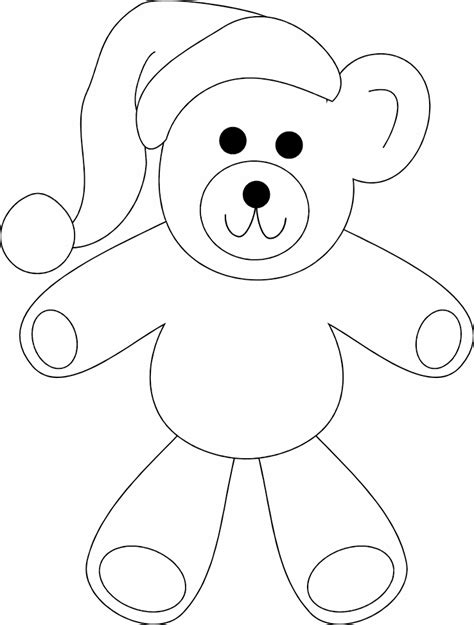Colouring Pictures Of Teddy Bears - Coloring Home