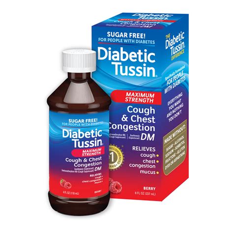 Diabetic Tussin Dm Max Strength Cough And Chest Congestion Relief Safe